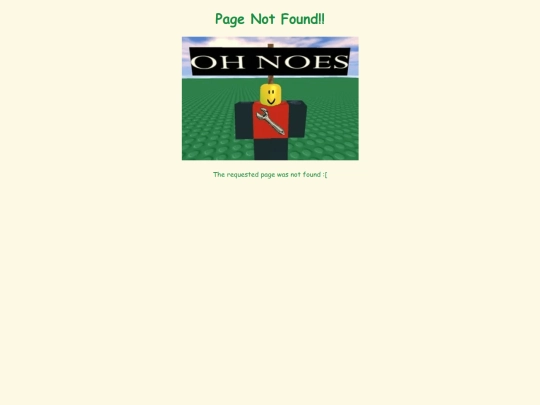 not_found screenshot