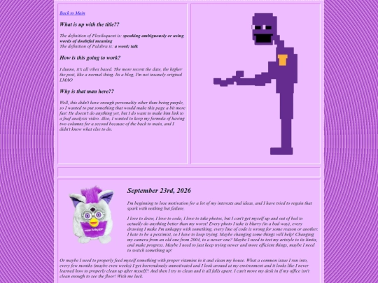 blog screenshot