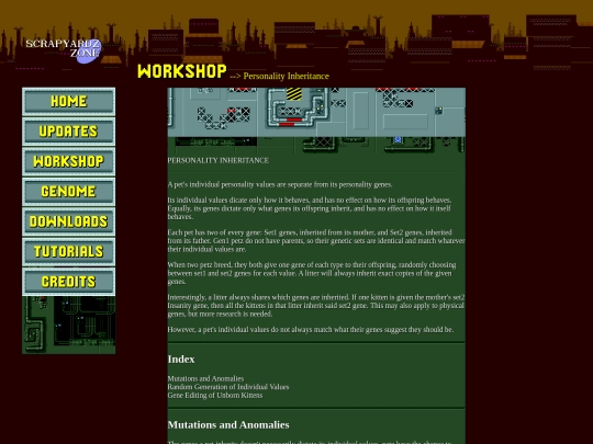 personality_inheritance screenshot