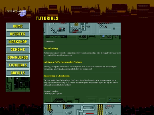 tutorials screenshot