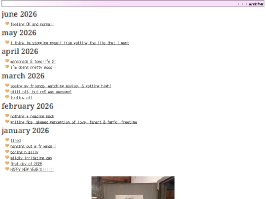 logs/archive screenshot