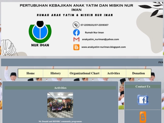 activities screenshot