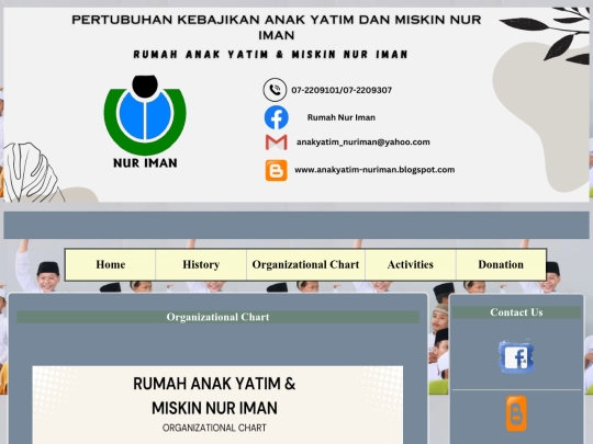organizationalchart screenshot