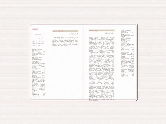 journal screenshot
