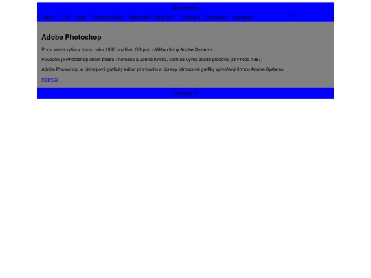 testcss/testCSS screenshot