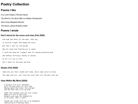 poetry screenshot