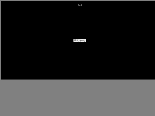 pong/gameover screenshot