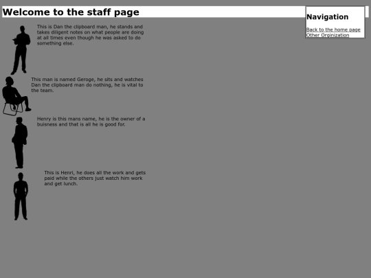 staff-page screenshot