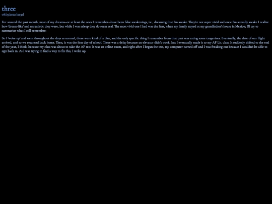 home/journal/entries/3 screenshot