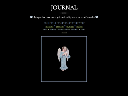 home/journal screenshot