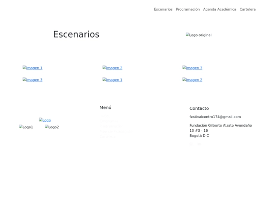 escenarios screenshot
