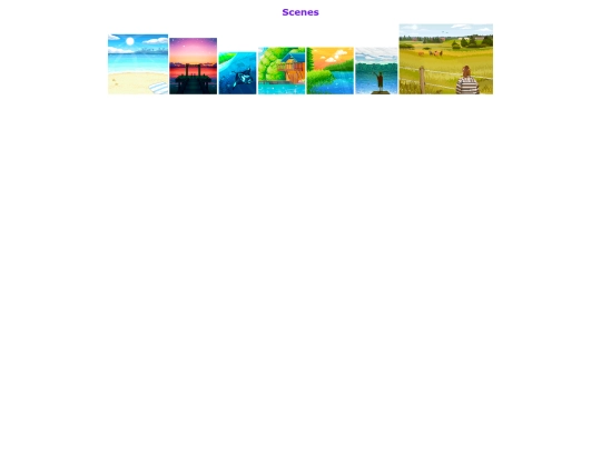Scenes screenshot