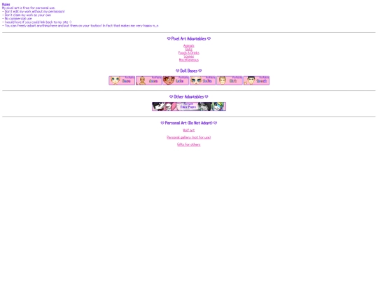 categories screenshot