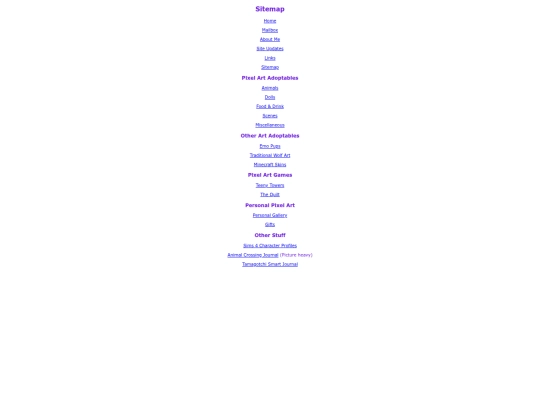 sitemap screenshot
