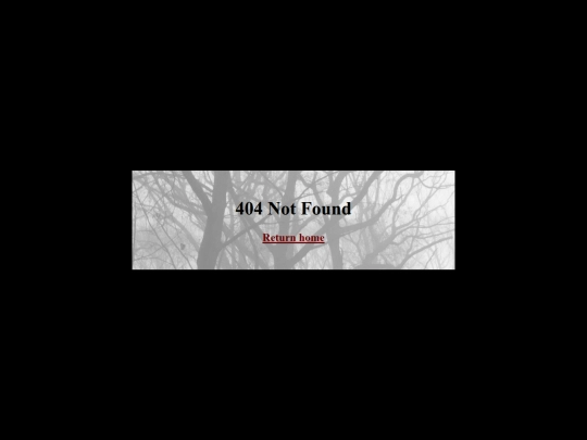 not_found screenshot