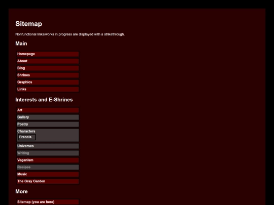 sitemap screenshot