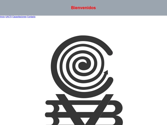 Pagina HTML screenshot