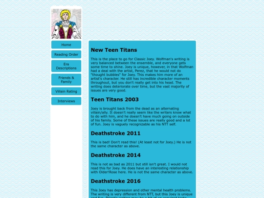 joeysite/comicrecs screenshot