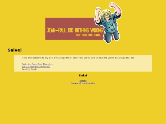 jpvhomepage screenshot
