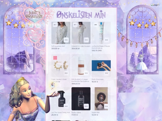 judits-onskeliste screenshot