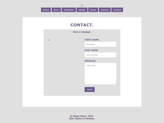 contact screenshot