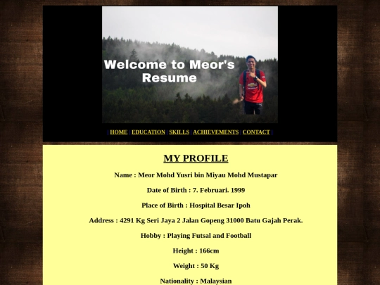 profile screenshot