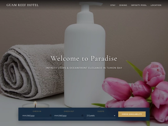 Hotels/guamreef screenshot