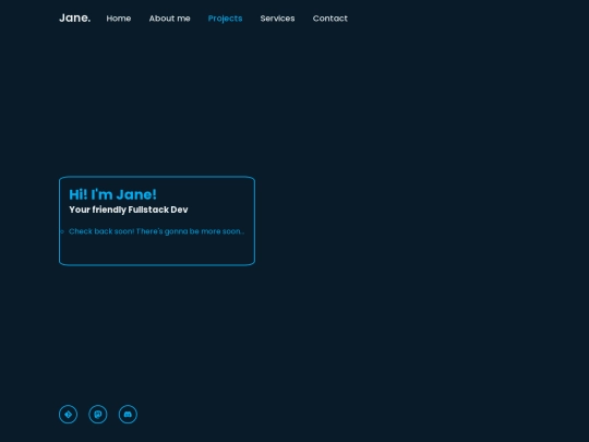 projects screenshot