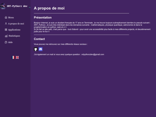 myProfile screenshot