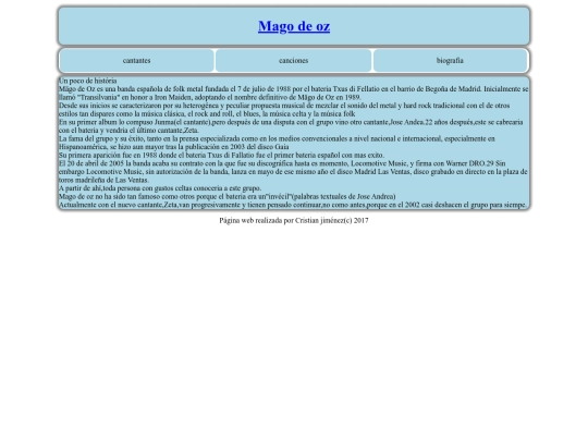 biografia screenshot