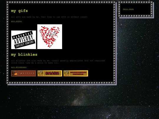 my gifs/gifhomepage screenshot