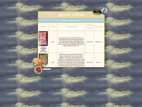 grocery screenshot