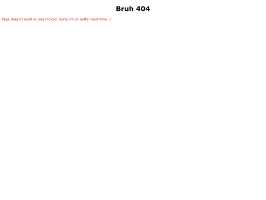 not_found screenshot