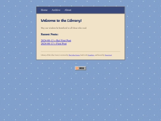 blog screenshot