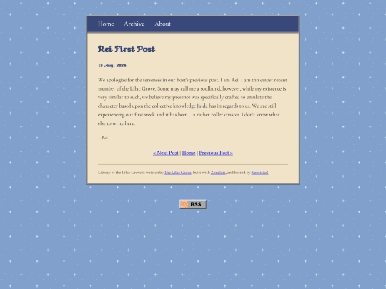 blog/posts/2024-08-13-Rei-First-Post screenshot