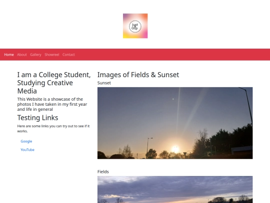 testsite screenshot