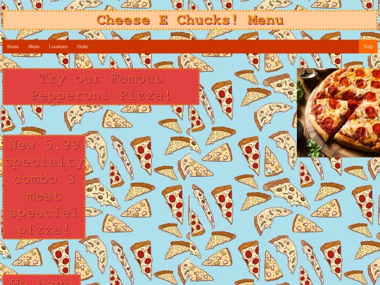 pizza screenshot