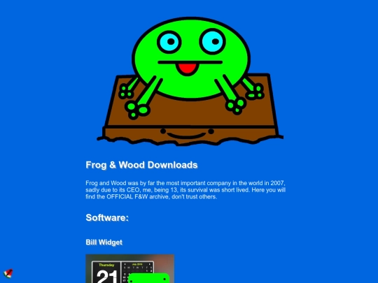free/frogandwood screenshot