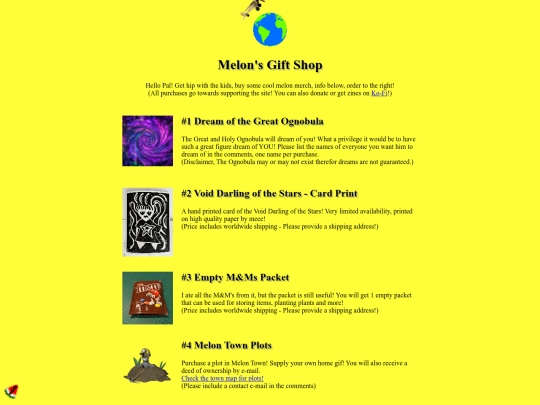 shop/info screenshot