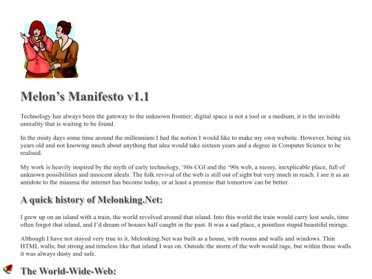 thoughts/manifesto screenshot