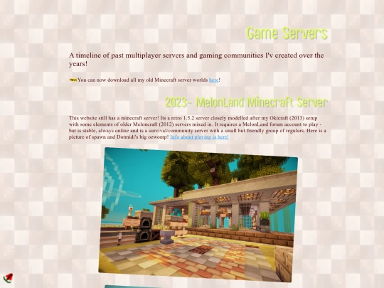 universe/gameservers screenshot
