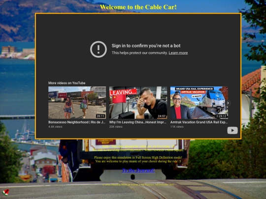 universe/travel/america/cablecar screenshot