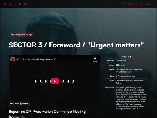 foreword screenshot