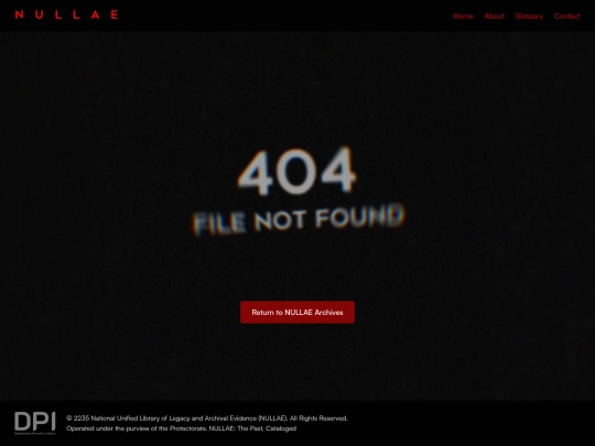 not_found screenshot