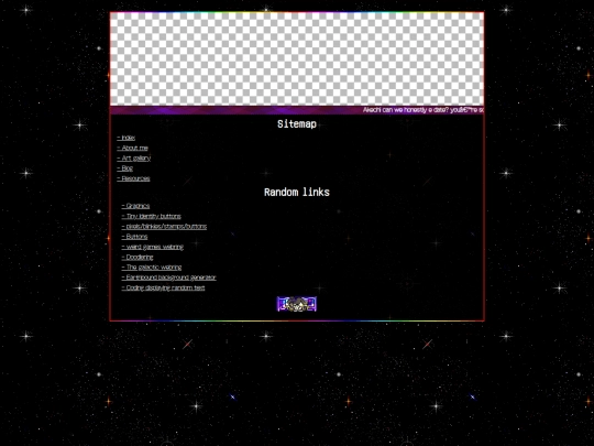 pages/sitemap screenshot