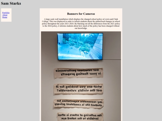 Portfolio Pages/Banners screenshot