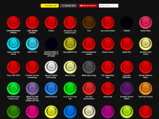 Soundboard screenshot