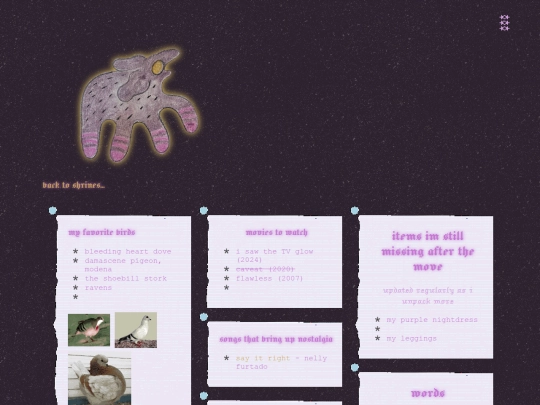 lists screenshot