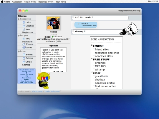 sitemap screenshot