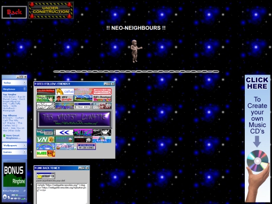 sites screenshot
